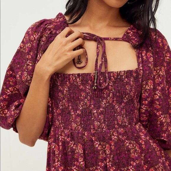 Free people This is everything boho indie floral mini dress - Picture 3 of 10